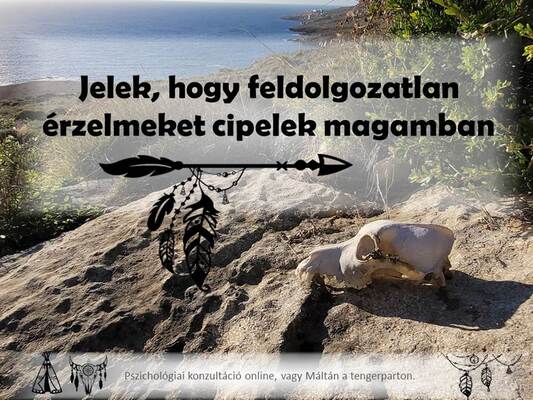 Jelek, hogy feldolgozatlan érzelmeket cipelek magamban