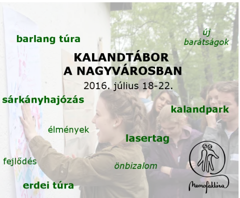 Önismereti kalandtábor kamaszoknak