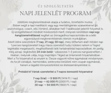 Napi Jelenlét Program (Napi Online Hangüzenet-Coaching)