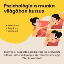 Pszichológia a munka világában online kurzus